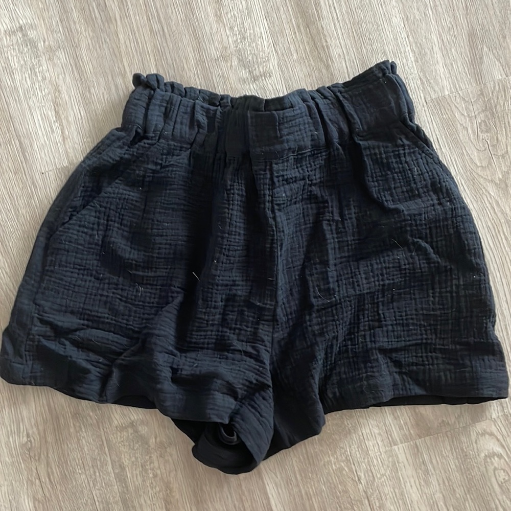 Black shorts
